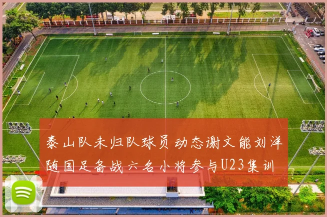 泰山队未归队球员动态谢文能刘洋随国足备战六名小将参与U23集训